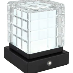 mutoni light Tischleuchte Lunki Metall Schwarz Matt Led 10><noscript><img width=