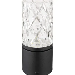 mutoni light Tischleuchte Lunki Metall Schwarz Matt Led 19><noscript><img width=