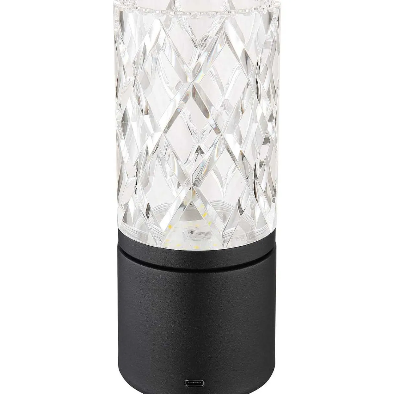 mutoni light Tischleuchte Lunki Metall Schwarz Matt Led 19> Led-Tischleuchten