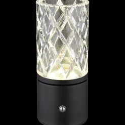 mutoni light Tischleuchte Lunki Metall Schwarz Matt Led 19><noscript><img width=