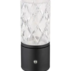 mutoni light Tischleuchte Lunki Metall Schwarz Matt Led 19><noscript><img width=