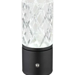 mutoni light Tischleuchte Lunki Metall Schwarz Matt Led 19><noscript><img width=