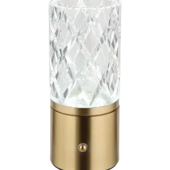 mutoni light Tischleuchte Lunki Metall Messing Led 19> Led-Tischleuchten
