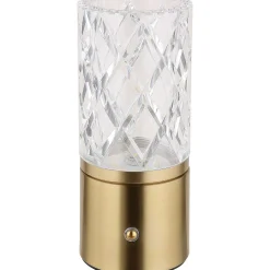 mutoni light Tischleuchte Lunki Metall Messing Led 19><noscript><img width=
