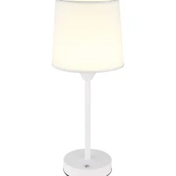 mutoni light Tischleuchte Lunki Metall Weiss Matt Led><noscript><img width=