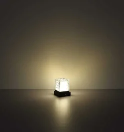 mutoni light Tischleuchte Lunki Metall Silber Matt Led 10><noscript><img width=
