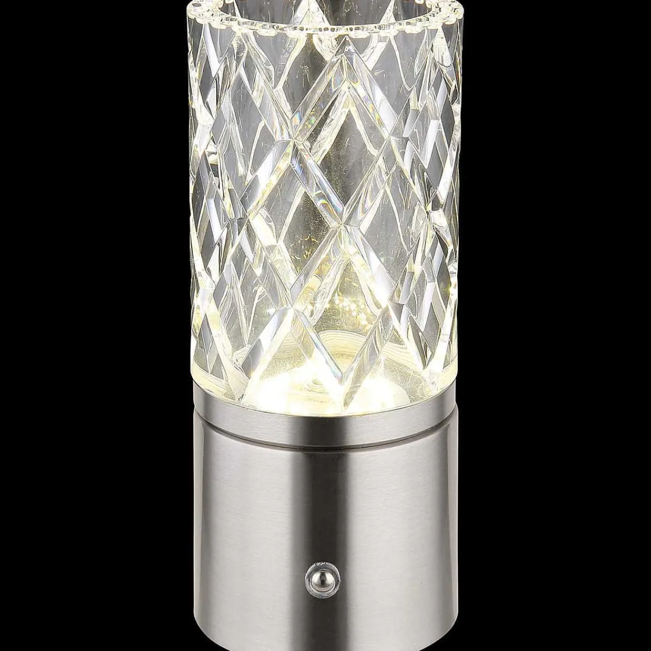 mutoni light Tischleuchte Lunki Metall Silber Matt Led 19> Led-Tischleuchten