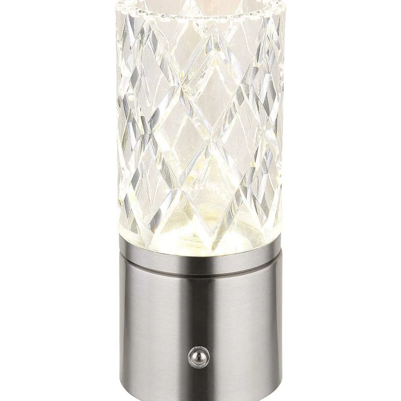 mutoni light Tischleuchte Lunki Metall Silber Matt Led 19> Led-Tischleuchten