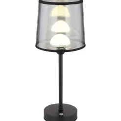 mutoni light Tischleuchte Lunki Metall Schwarz Matt Led 35><noscript><img width=