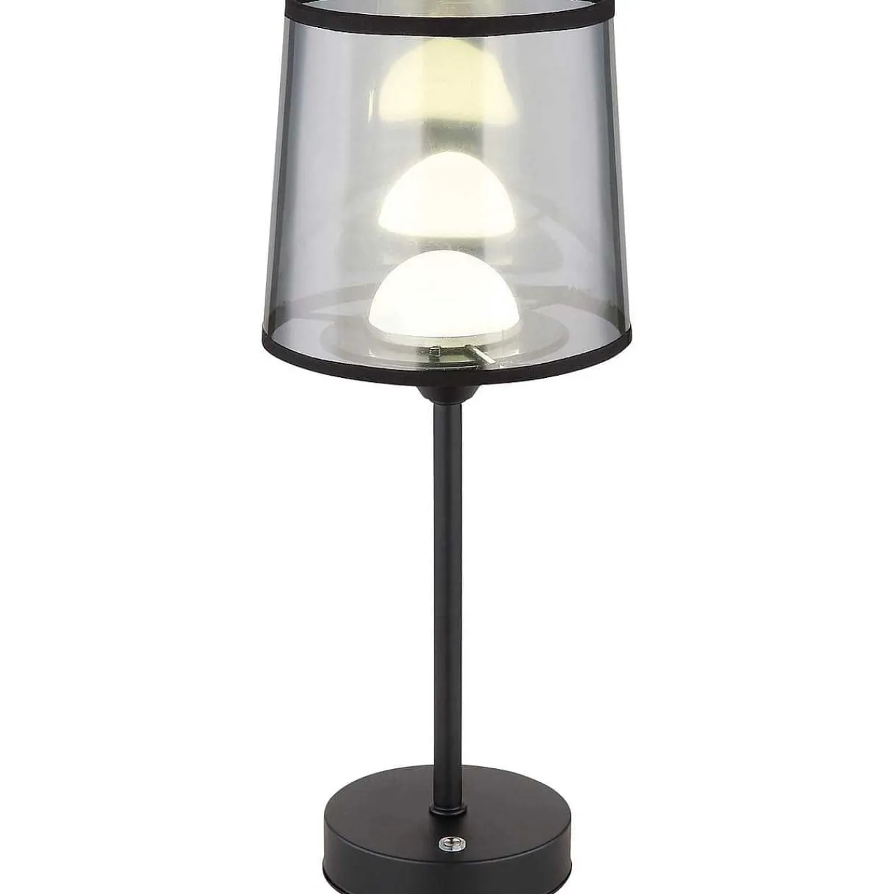 mutoni light Tischleuchte Lunki Metall Schwarz Matt Led 35> Led-Tischleuchten