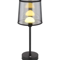mutoni light Tischleuchte Lunki Metall Schwarz Matt Led 35><noscript><img width=