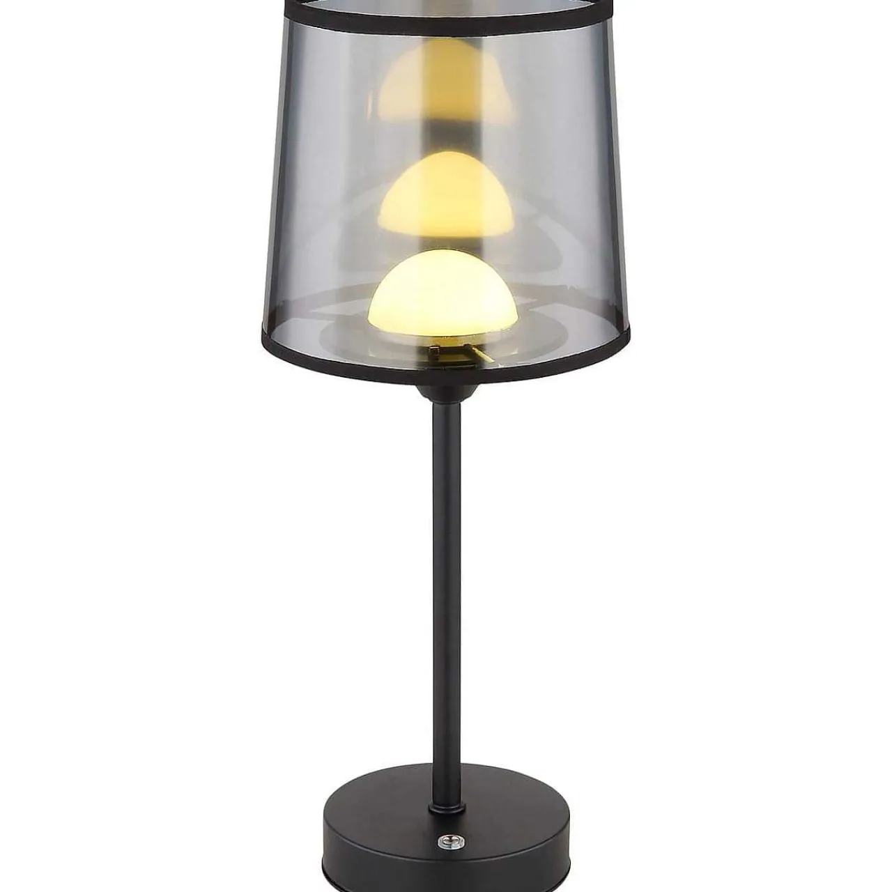 mutoni light Tischleuchte Lunki Metall Schwarz Matt Led 35> Led-Tischleuchten