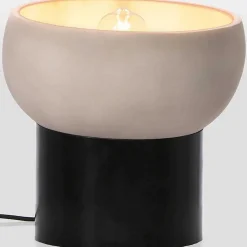 mutoni lifestyle Tischleuchte Mandya Beige-Schwarz><noscript><img width=