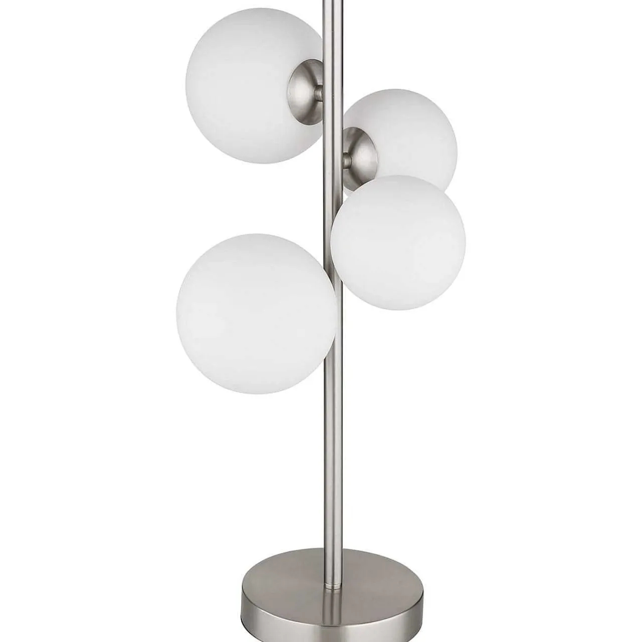 mutoni light Tischleuchte Riha Metall Nickel Matt 4Xg9 Led> Led-Tischleuchten