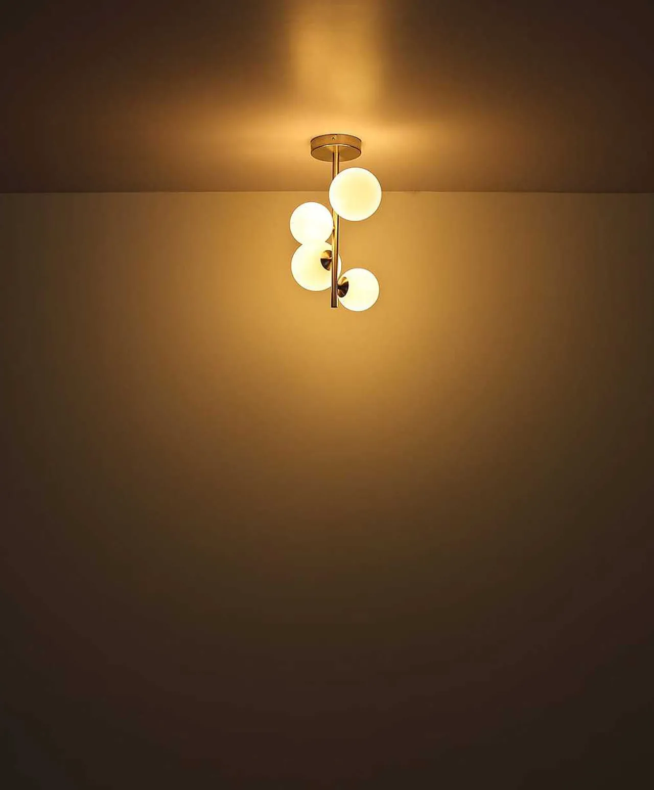 mutoni light Tischleuchte Riha Metall Nickel Matt 4Xg9 Led> Led-Tischleuchten