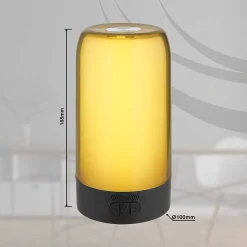 mutoni light Tischleuchte Sandrina Schwarz Matt Rgb Led><noscript><img width=