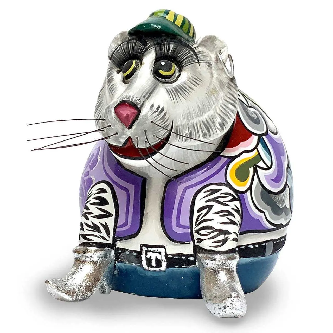 Toms Drag Tiger Tiago Weiss> Toms Drag Deko Objekte