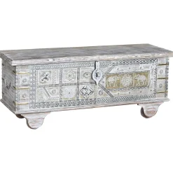 mutoni inspiration Truhe Cottage Mango Vintage Weiss 116X40><noscript><img width=