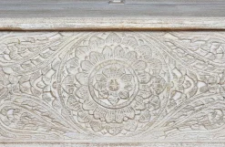 mutoni inspiration Truhe Cottage Mango Vintage Weiss 150X50><noscript><img width=