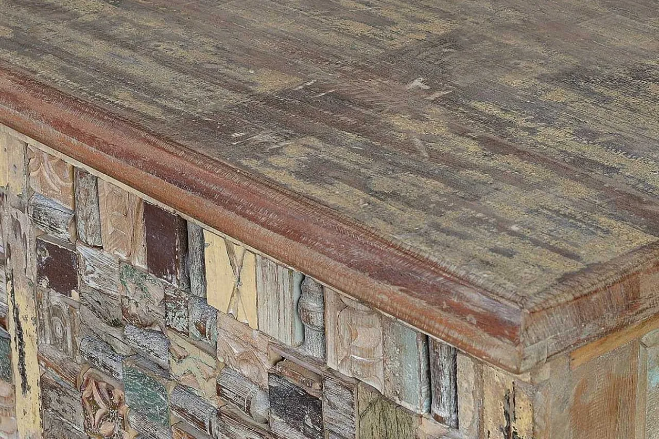 mutoni inspiration Truhe Holz Recycelt Multicolor 106X36> Kisten & Truhen