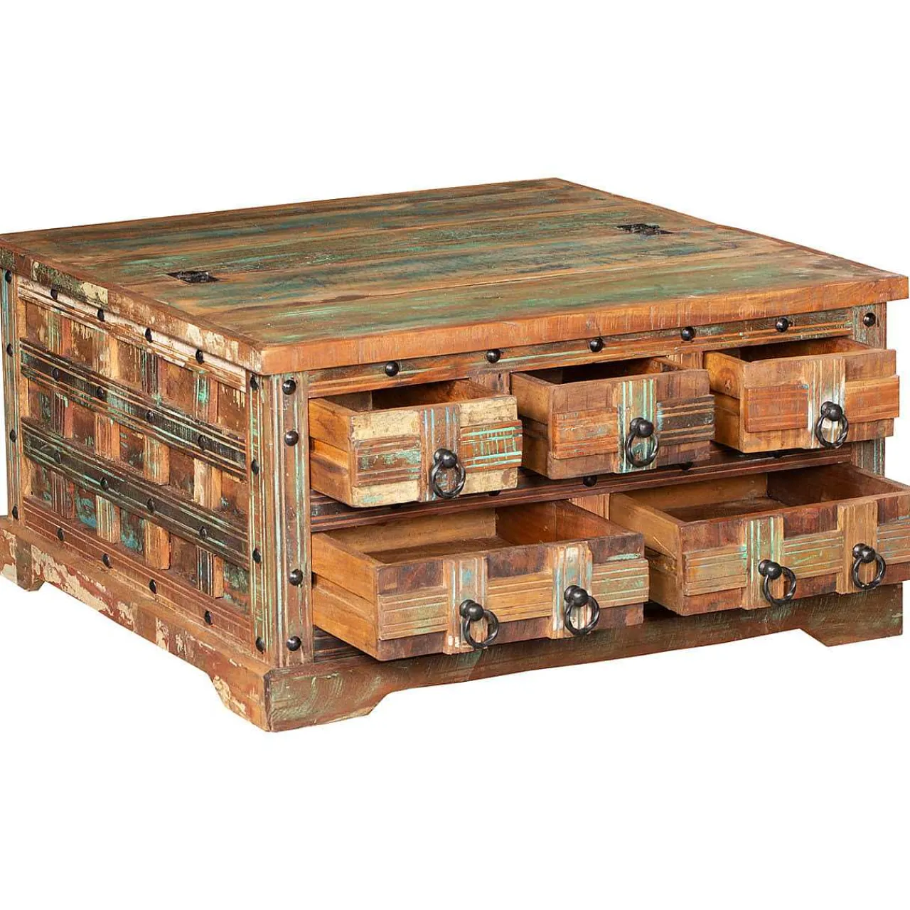 mutoni pleasure Truhe Kalanka Mango Braun 90X90> Kisten & Truhen