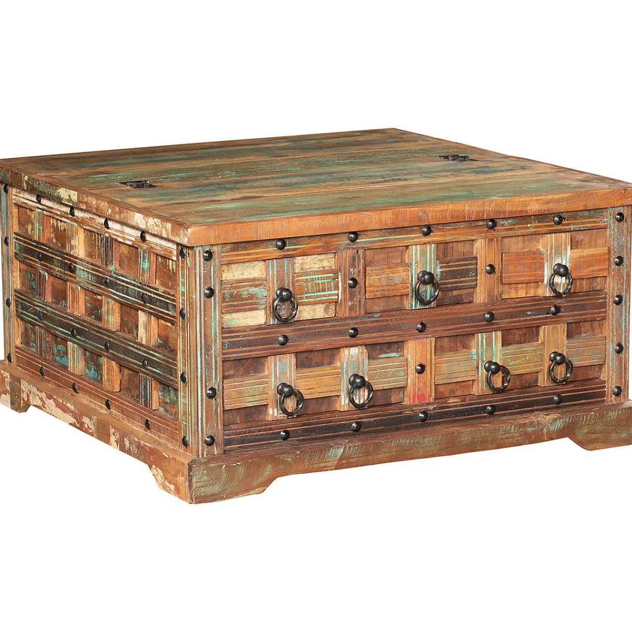mutoni pleasure Truhe Kalanka Mango Braun 90X90> Kisten & Truhen