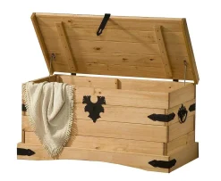 mutoni trend Truhe Kiefer Massiv 92X46X50> Kisten & Truhen