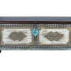 mutoni inspiration Truhe Mango Blau Vintage 116X40> Kisten & Truhen
