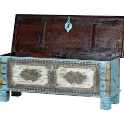 mutoni inspiration Truhe Mango Blau Vintage 116X40><noscript><img width=