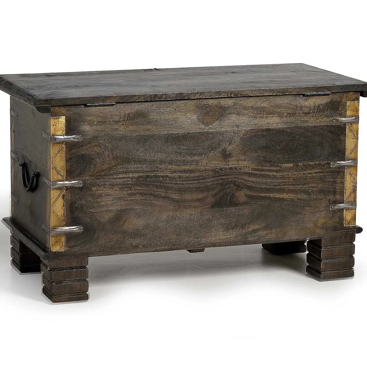 mutoni inspiration Truhe Mango Dunkelbraun 80X40> Kisten & Truhen