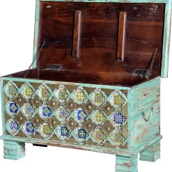 mutoni inspiration Truhe Mango Vintage Grun 80X40><noscript><img width=