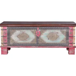 mutoni inspiration Truhe Mango Vintage Rot 116X40> Kisten & Truhen