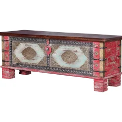 mutoni inspiration Truhe Mango Vintage Rot 116X40> Kisten & Truhen