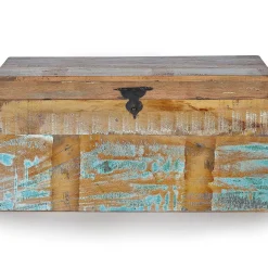 mutoni inspiration Truhe Mayela Holz Recycelt Multicolor 80X40><noscript><img width=