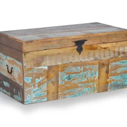 mutoni inspiration Truhe Mayela Holz Recycelt Multicolor 80X40><noscript><img width=