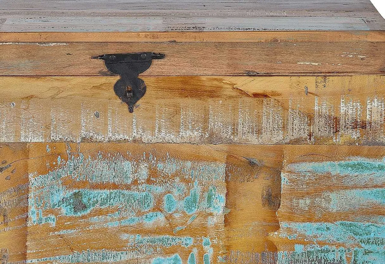 mutoni inspiration Truhe Mayela Holz Recycelt Multicolor 80X40> Kisten & Truhen