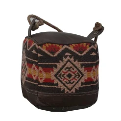 mutoni vintage Turstopper Leder I Eckig Braun> Deko Objekte