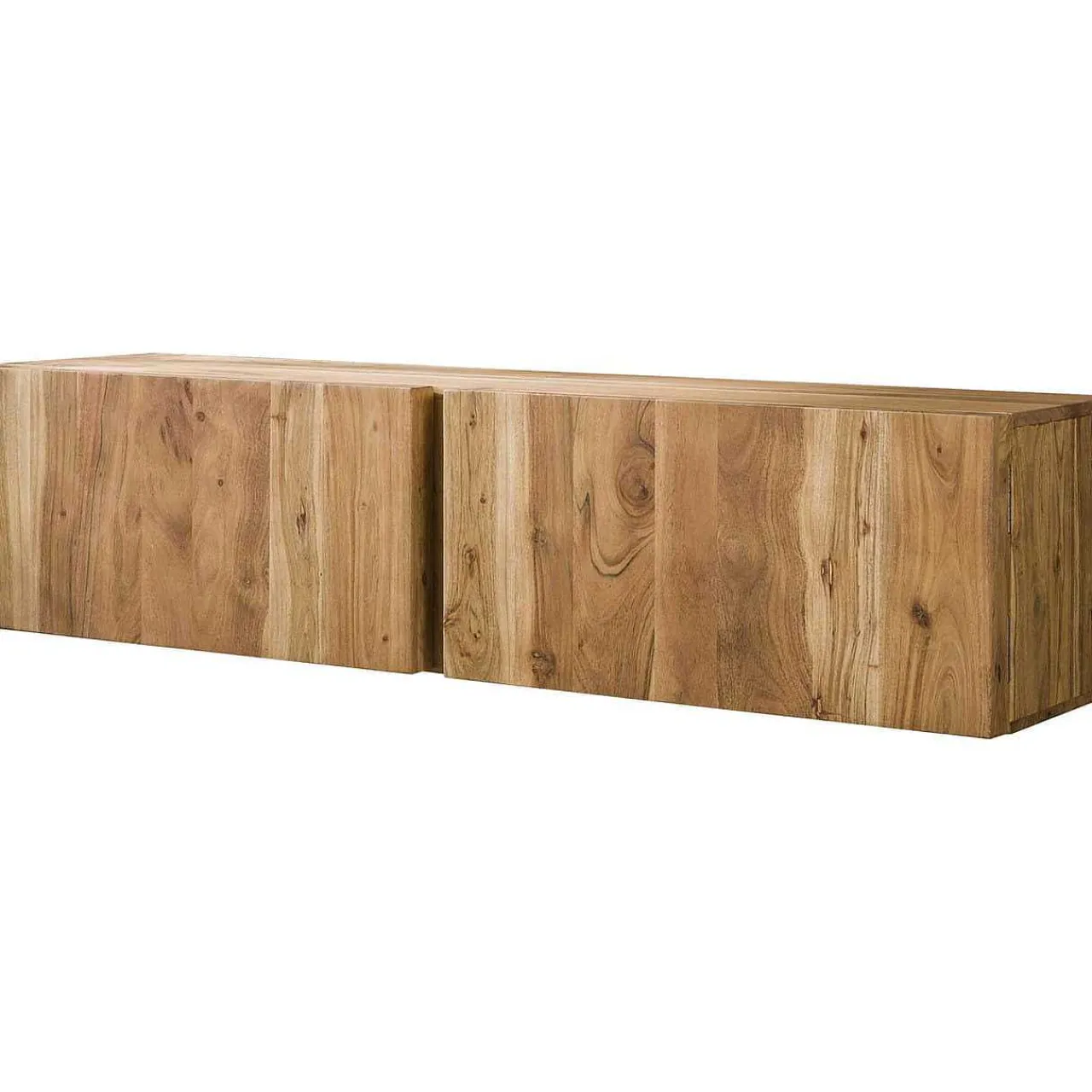 mutoni industrial Tv-Lowboard Block Schwebend Akazie Natur 150> Tv-Möbel