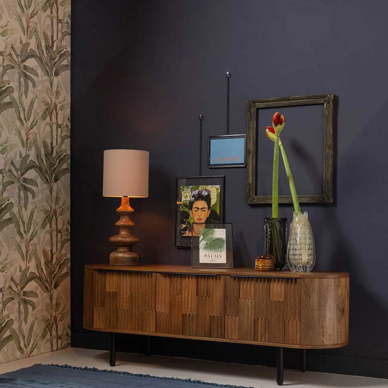 mutoni living Tv-Lowboard Effortless Mangoholz Natur 147> Tv-Möbel