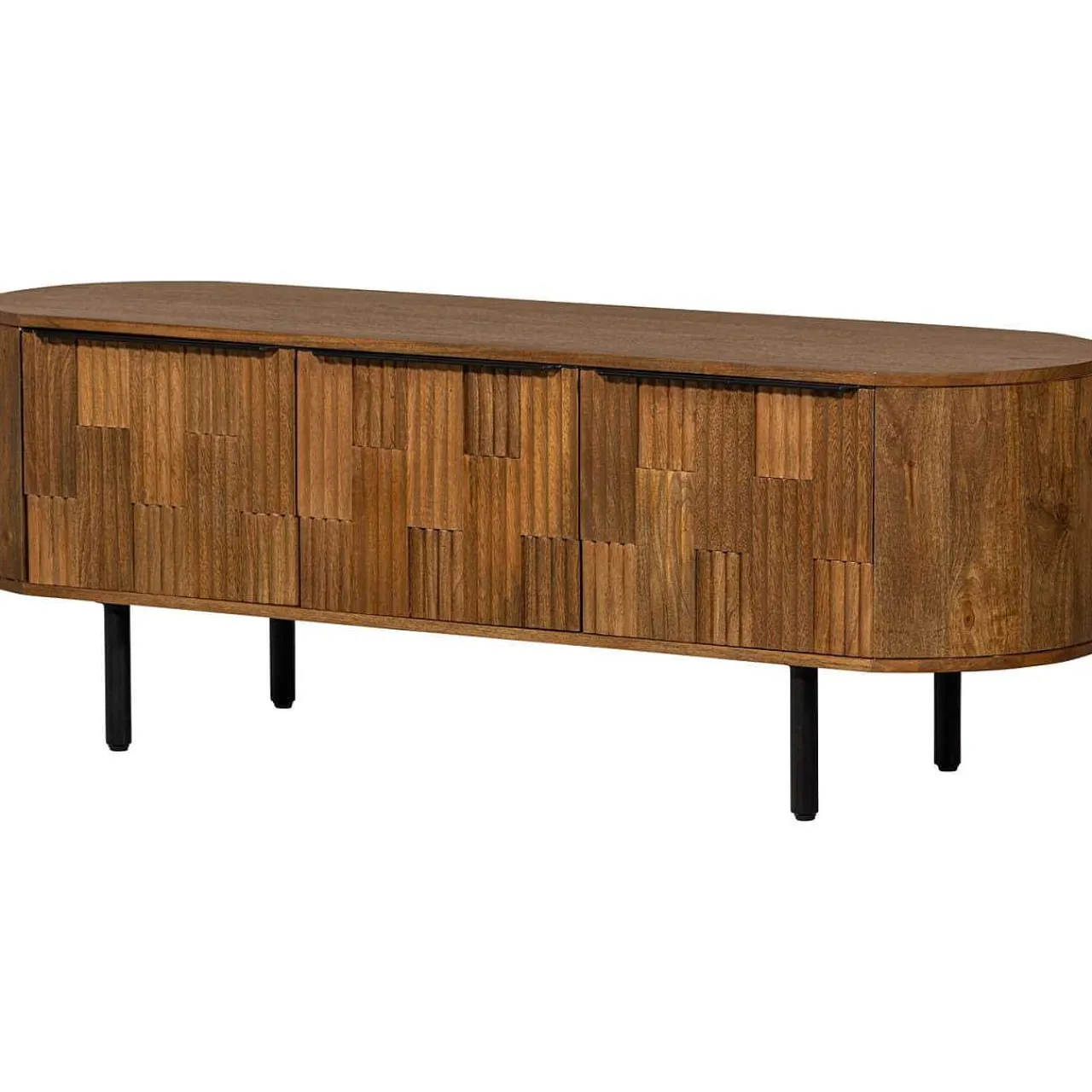 mutoni living Tv-Lowboard Effortless Mangoholz Natur 147> Tv-Möbel
