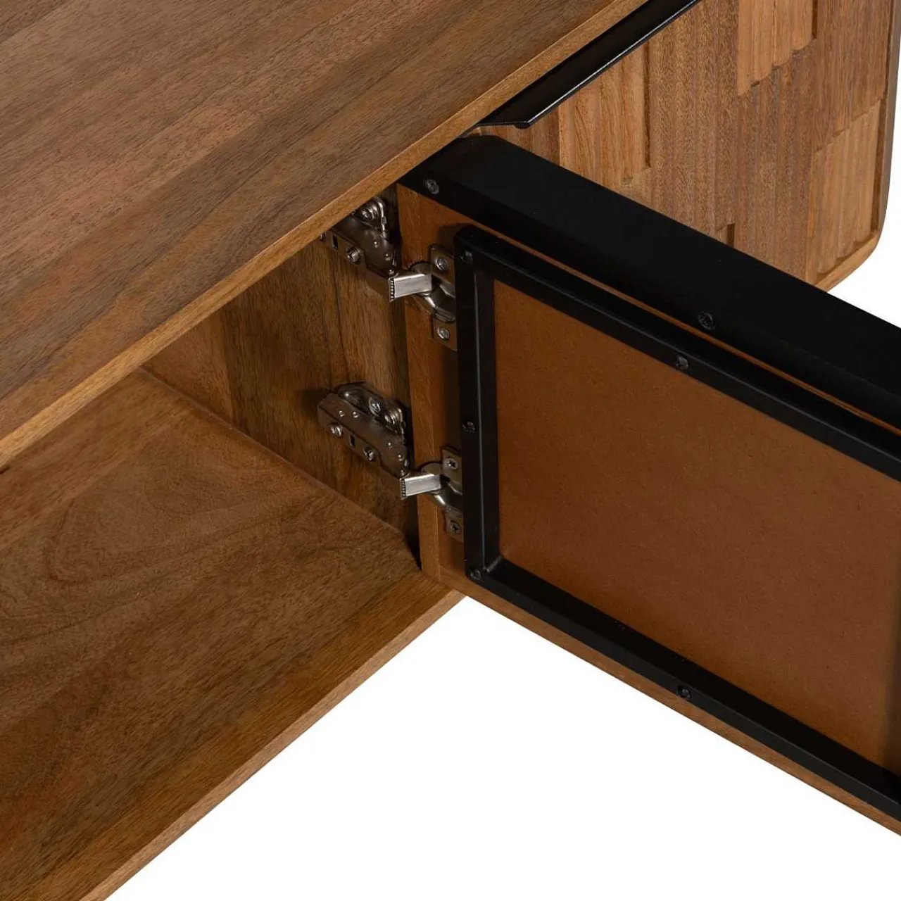 mutoni living Tv-Lowboard Effortless Mangoholz Natur 147> Tv-Möbel