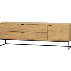 mutoni living Tv-Lowboard Silas Eiche Natur 180> Tv-Möbel