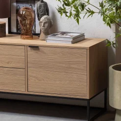 mutoni living Tv-Lowboard Silas Eiche Natur 180><noscript><img width=