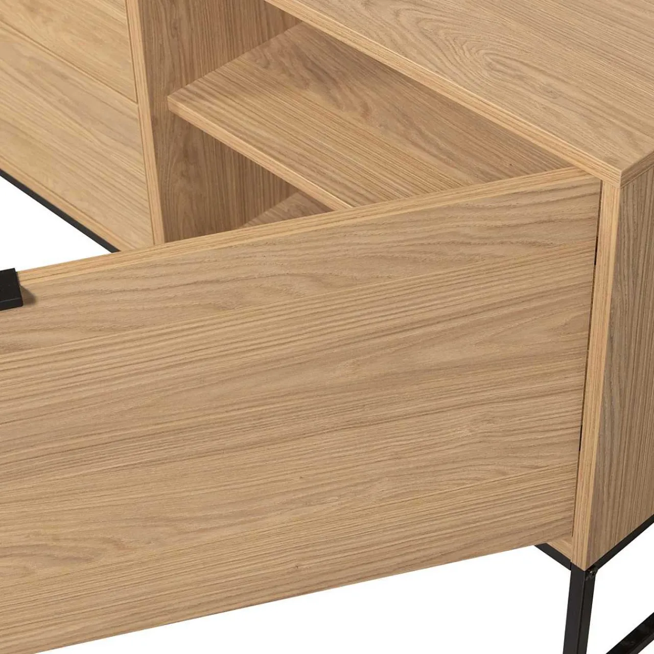 mutoni living Tv-Lowboard Silas Eiche Natur 180> Tv-Möbel