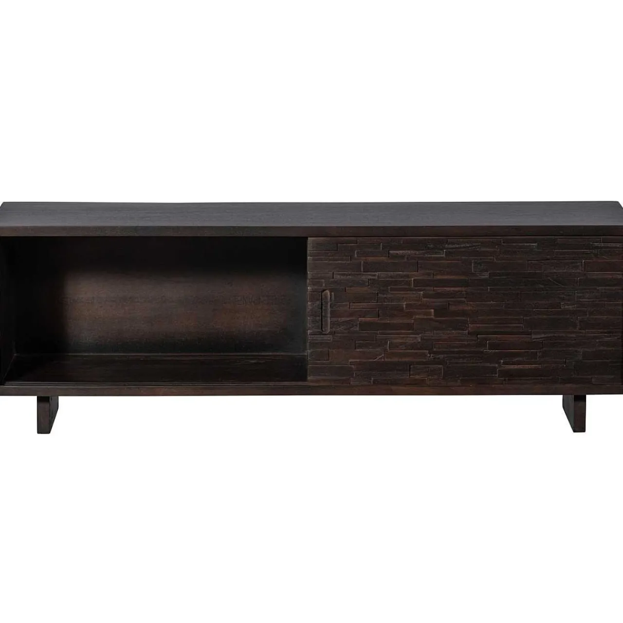 mutoni living Tv-Lowboard Til Mangoholz Dunkelbraun 150> Tv-Möbel