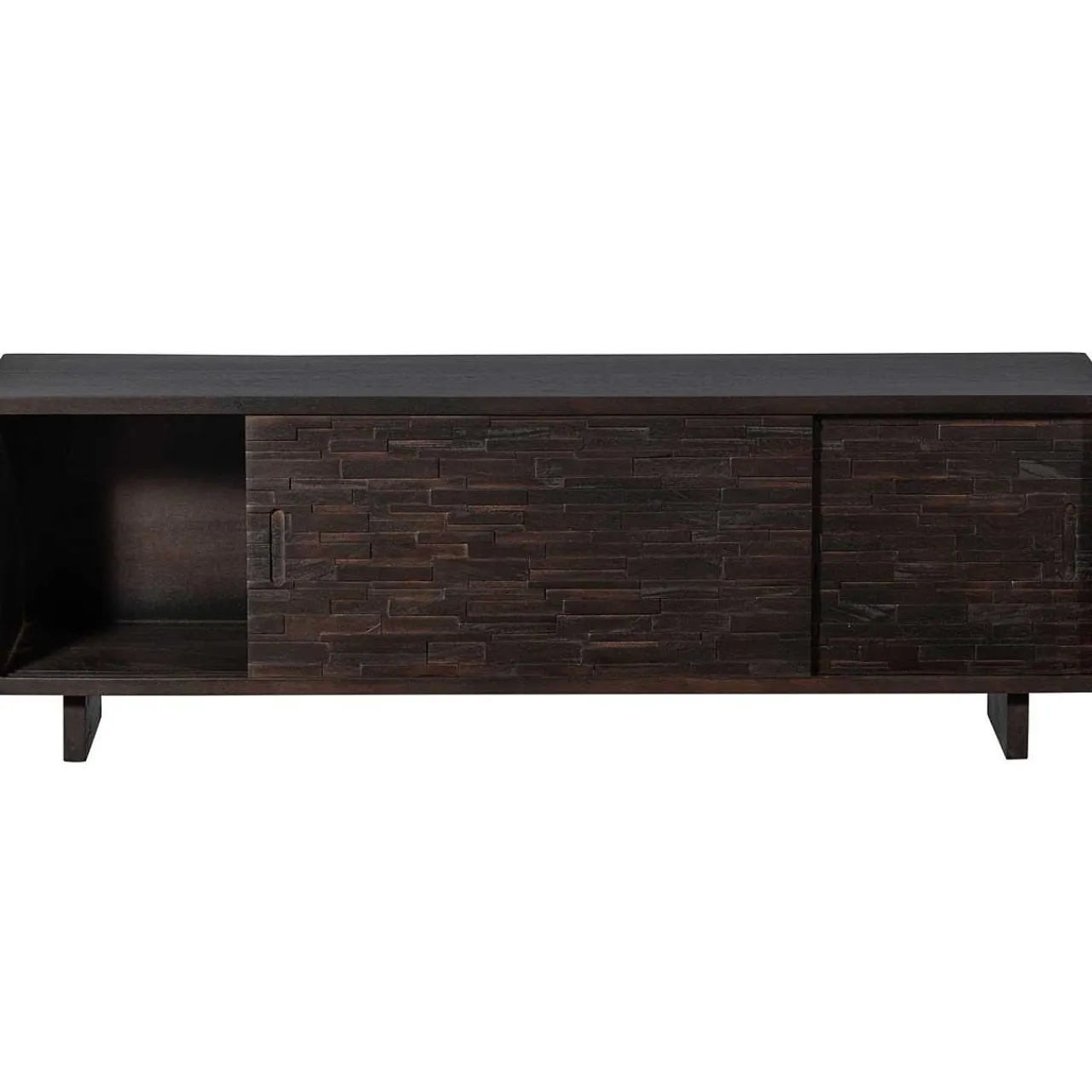 mutoni living Tv-Lowboard Til Mangoholz Dunkelbraun 150> Tv-Möbel