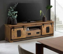 mutoni inspiration Tv-Möbel Acia Akazienholz Natur 180> Tv-Möbel