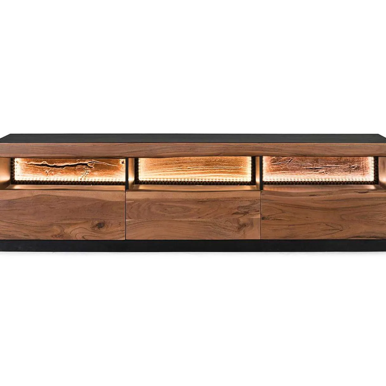 mutoni inspiration Tv-Möbel Linea Akazienholz Natur 180> Tv-Möbel