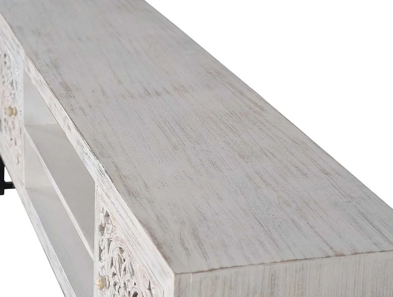 mutoni inspiration Tv-Möbel Mangoholz Weiss 170> Tv-Möbel