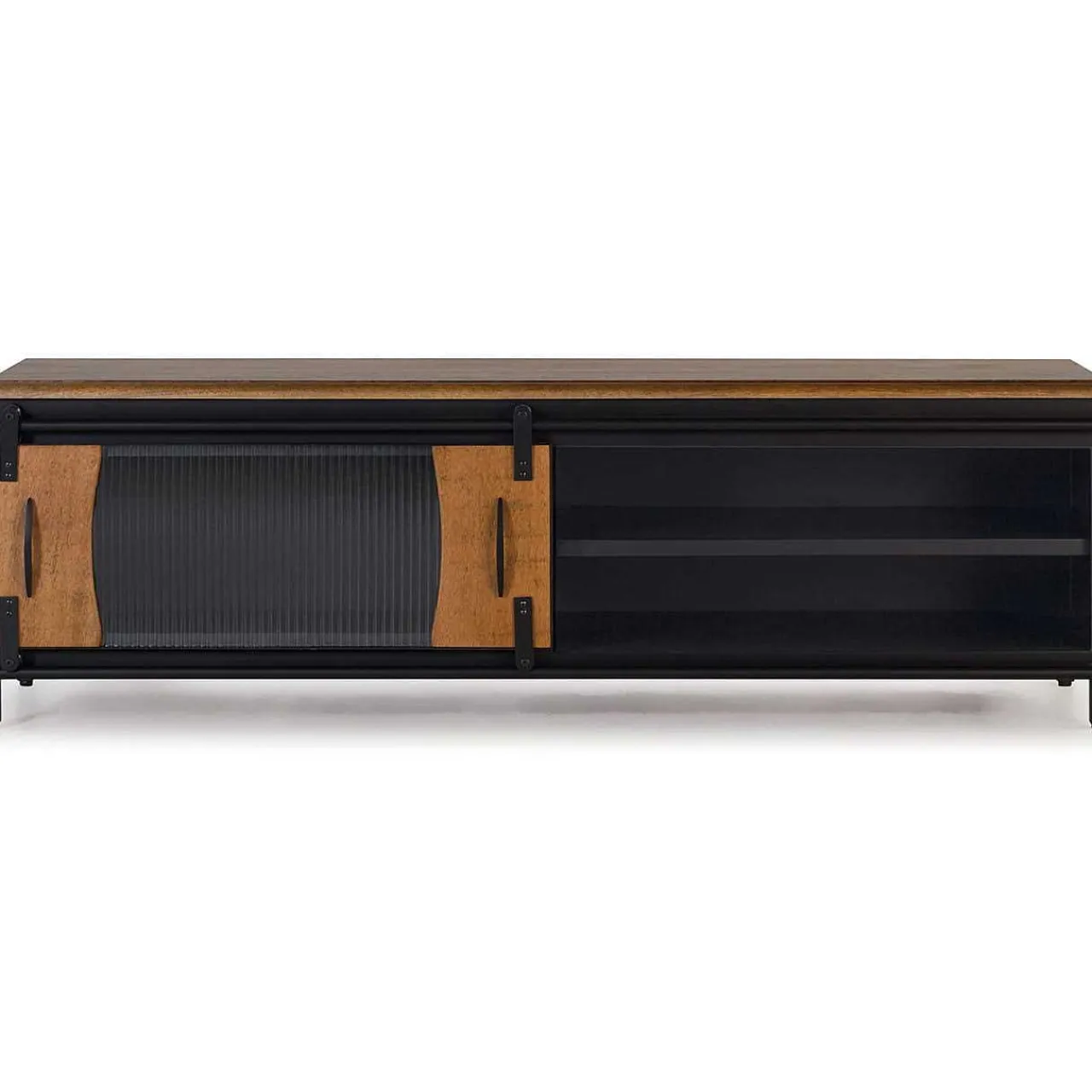 mutoni inspiration Tv-Möbel Nero Iii Mangoholz Schwarz 160> Tv-Möbel